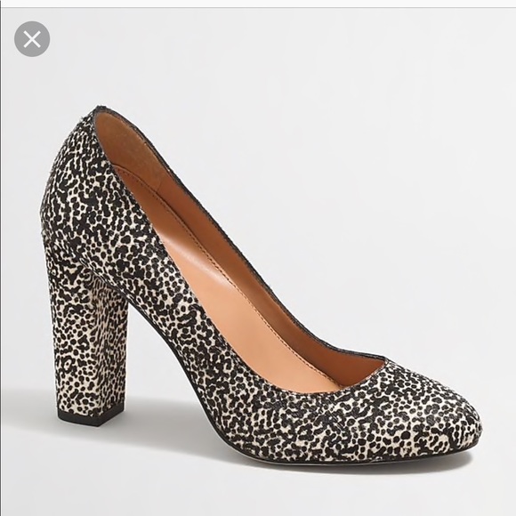 J. Crew Shoes - Jcrew cat print calf pumps
